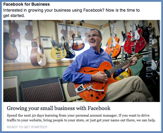 Facebook Patronizes Business