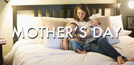 Pinterest content for social media on Mother's Day