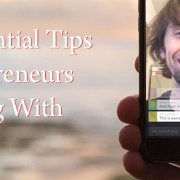 Three Tips for Entrepreneurs launching on live streaming