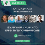 Church Marketing and Communication, Foundations Conference